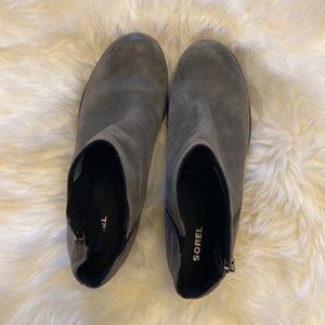 Sorel Joan of Arctic Wedge III Zip Booties -waterproof